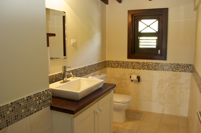 Bathroom at Santosha Barbados