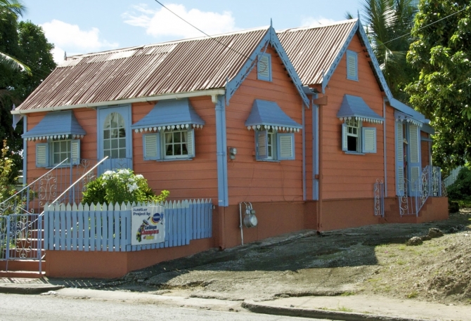 A Chattel House in Barbados