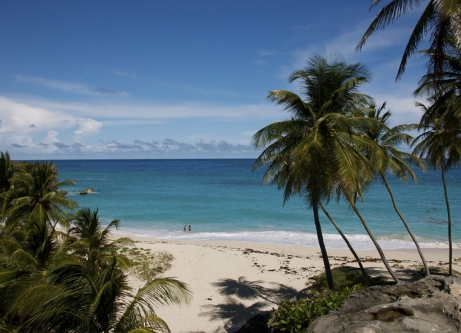 View of Bottom Bay Beach, Barbados