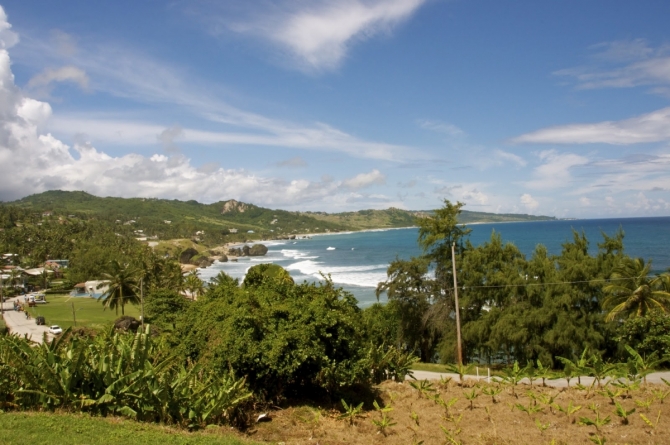 View of Bathsheba, Barbados
