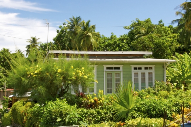A Chattel House in Barbados