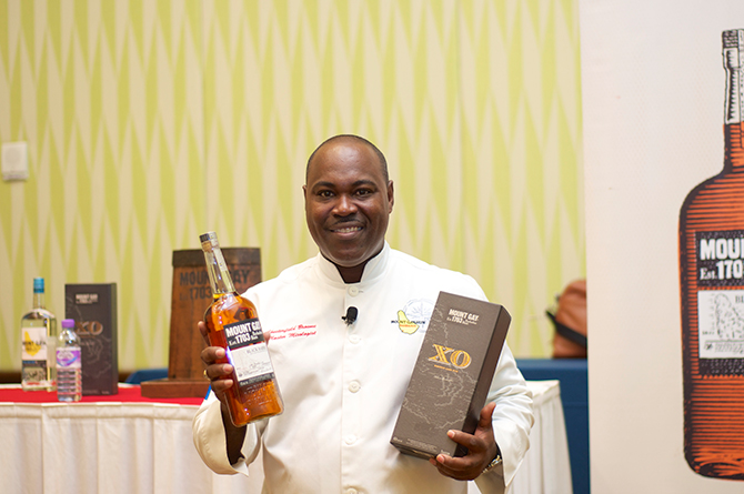 Chester Brown at the Barbados Food Wine and Rum Festival 2014