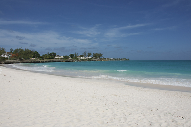 Miami Beach Barbados- Where Annalee likes to dunk her head