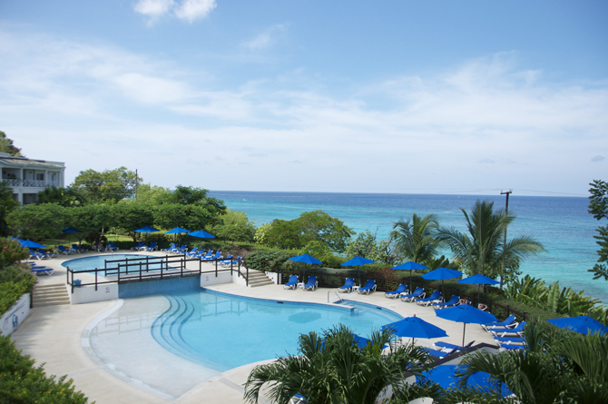 Stunning View from our room at Beach View Barbados