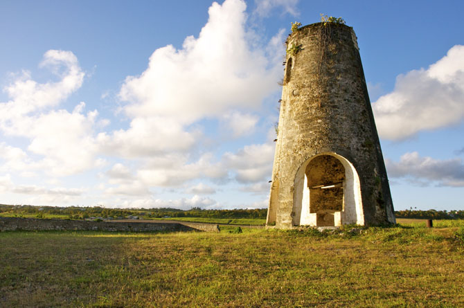 Old Windmill at Fisherpond Great House Barbados