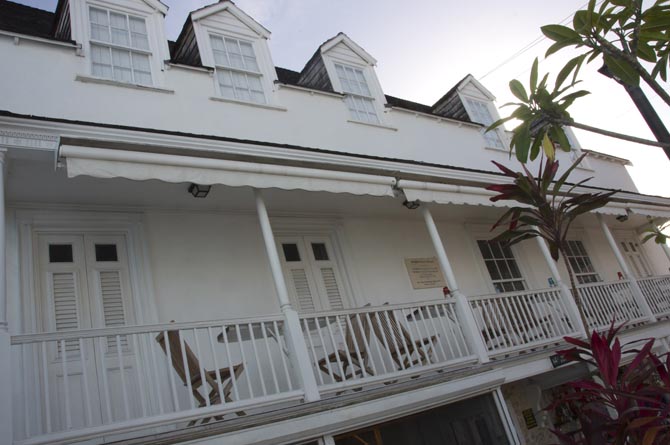 Exterior Architecture of Arlington House, Speightstown, Barbados