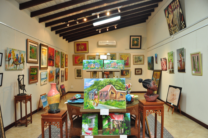 Art Gallery  at The Sugar Cane Club Barbados