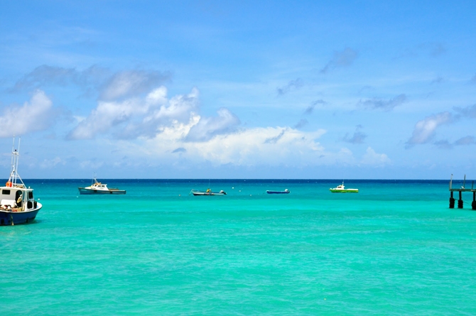 Fishing Boats at Oistins, Barbados