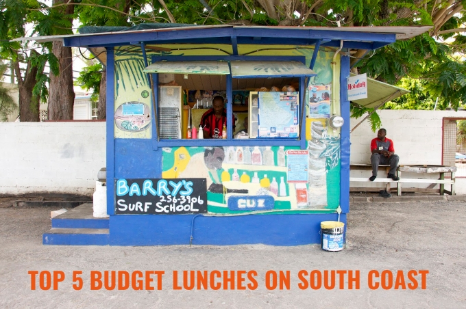 Top 5: Budget Lunches on the South Coast of Barbados 