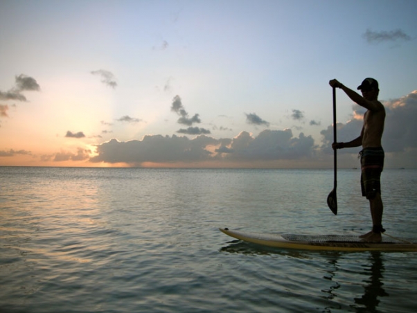 Stand Up Paddle Boarding in Barbados