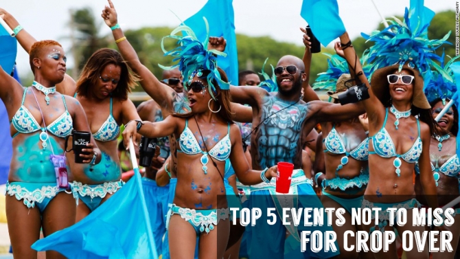 Top 5 Events NOT to miss for Crop Over