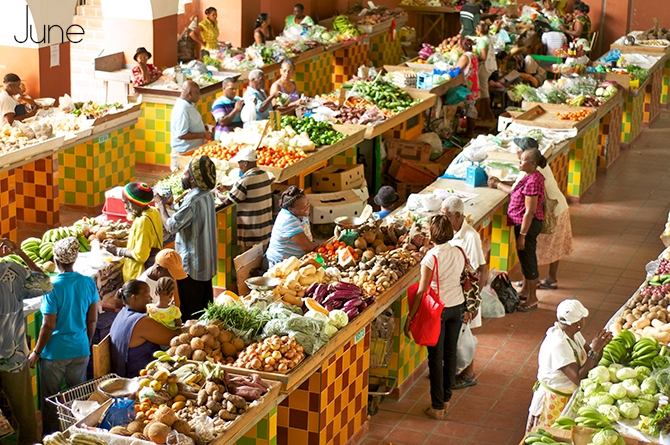 Hello June - Cheapside market Barbados