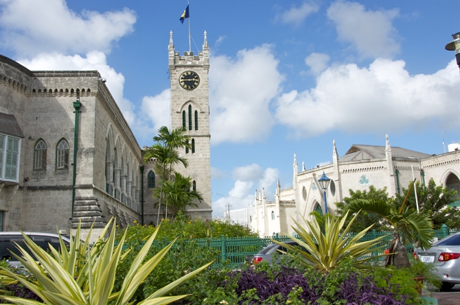 Parliament Buildings in the UNESCO Historic Bridgetown Site