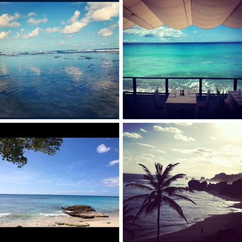The never ending blues of Barbados