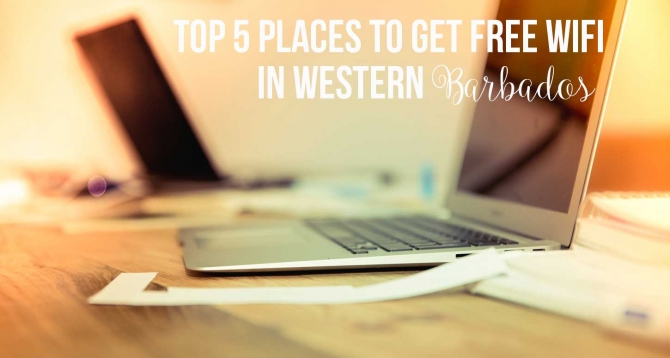 Top 5 places to get free wifi in Western Barbados