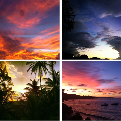 The Beautiful Skies of Barbados