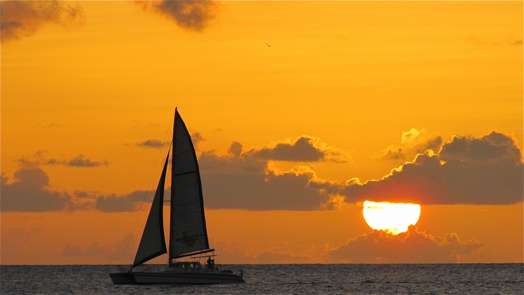 Sunset at Freshwater Bay Beach Barbados