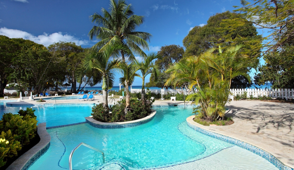 Almond Beach Resort,Barbados- Pool View