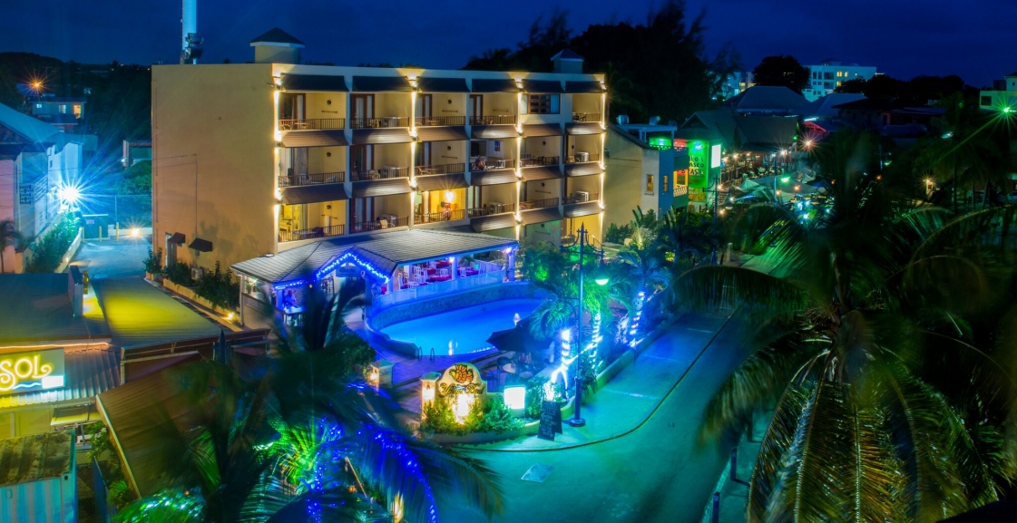 Aerial view-Yellow Bird Hotel Barbados