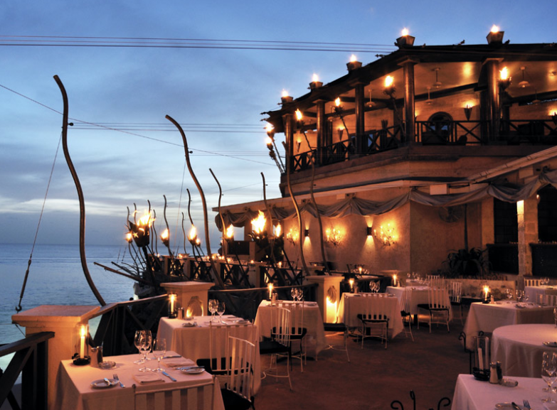 The Cliff Restaurant Barbados
