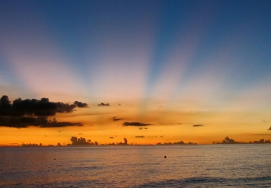 Sunset at Fresh Water Bay, Barbados